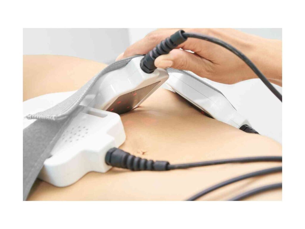 laser pad treatment