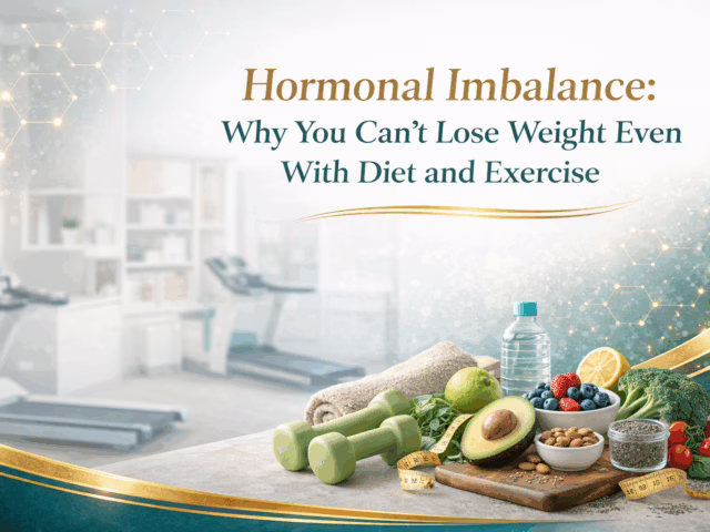 Hormonal Imbalance: Why You Can’t Lose Weight even with Diet and Exercise