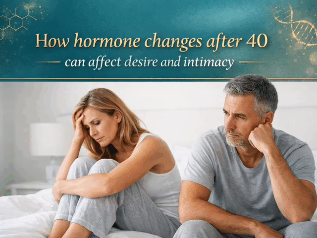 How hormone changes after 40 can affect desire and intimacy