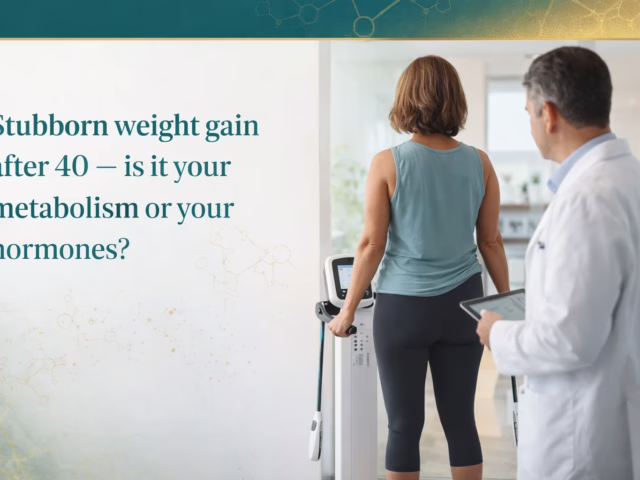 Stubborn weight gain after 40 is it your metabolism or your hormones?