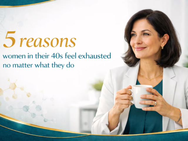5 Reasons Women in their 40s Feel Exhausted No Matter What They Do