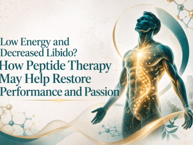 Low Energy and Decreased Libido? How Peptide Therapy May Help Restore Performance and Passion