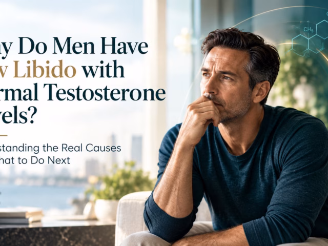 Why do Men have Low Libido with Normal Testosterone Levels